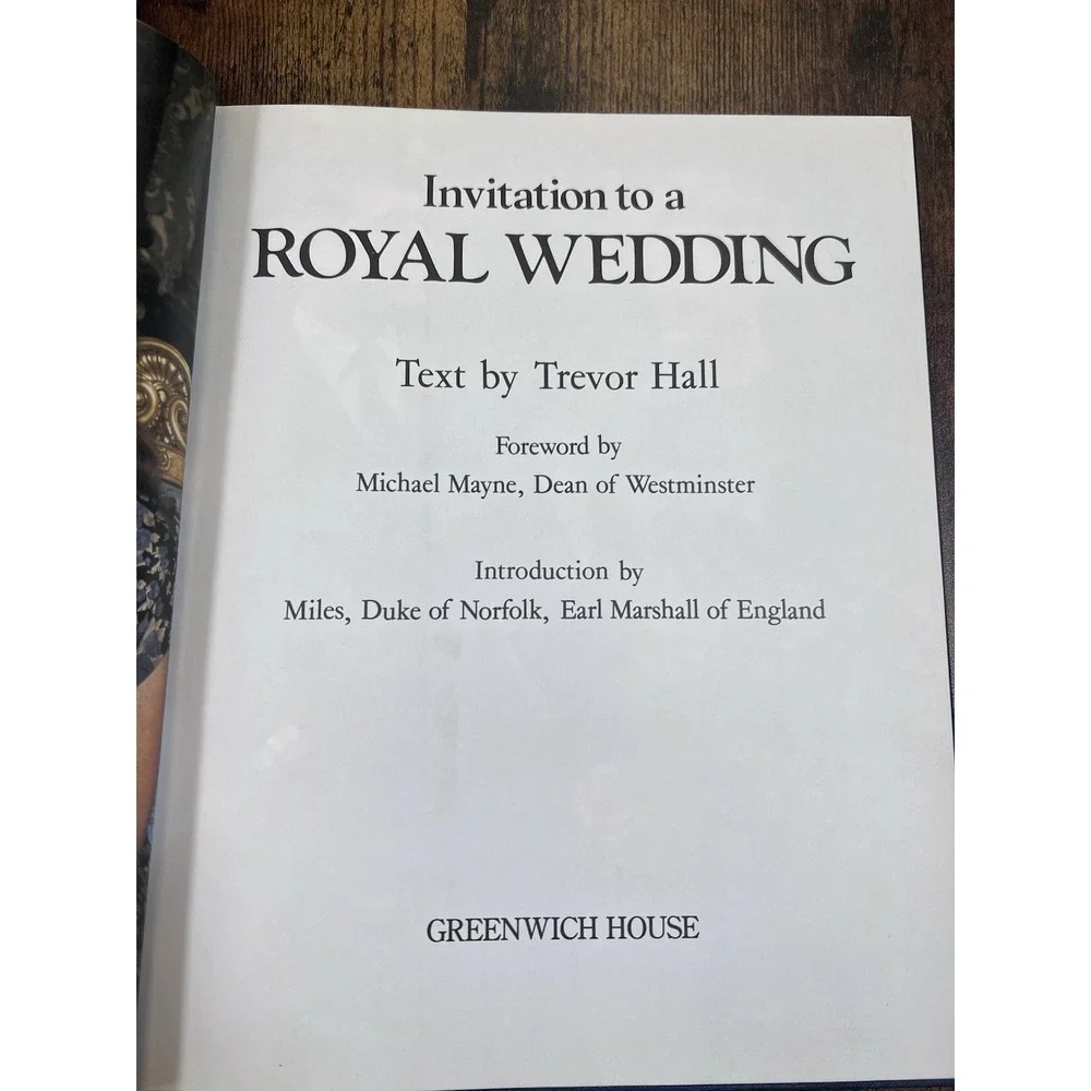 Royal Wedding Official Souvenir (Andrew and Sarah) By Alan Hamil No Sleeve‎